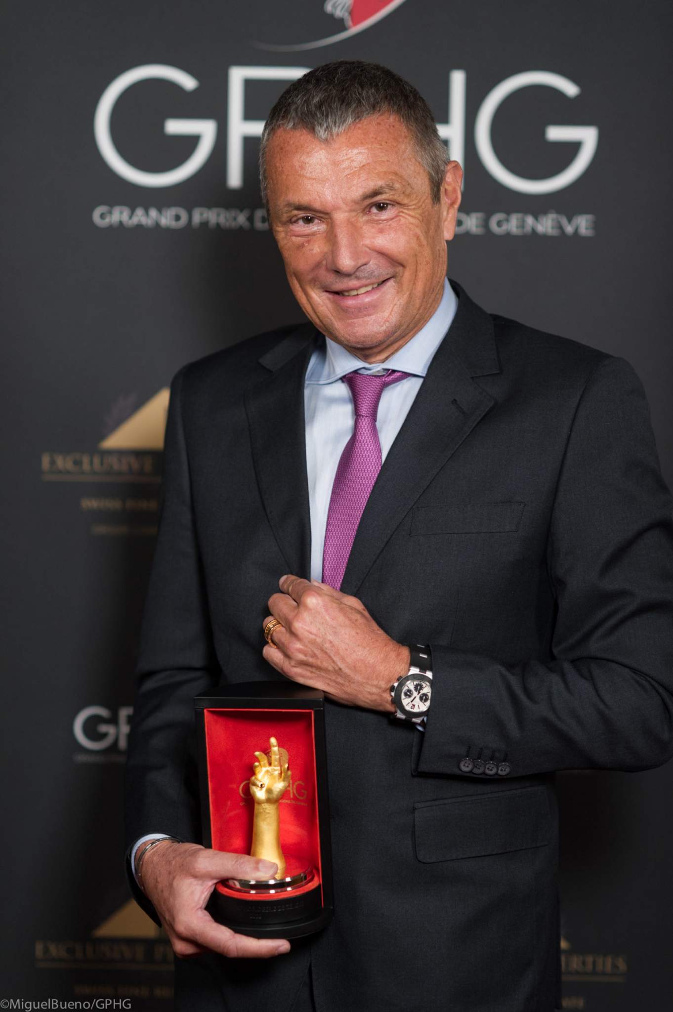 Jean-Christophe Babin, CEO de Bulgari, lauréat du Prix de la Montre Iconique 2020