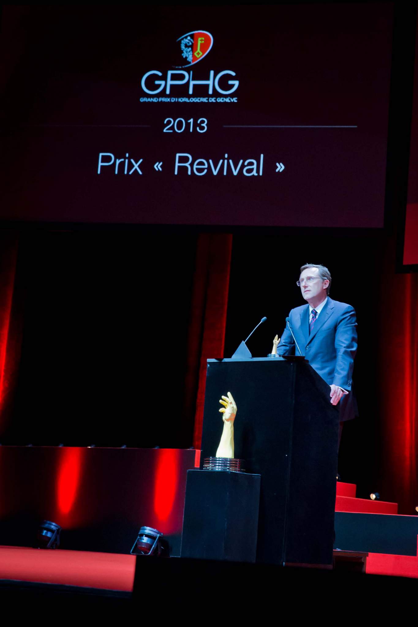 Speech of Philippe Peverelli, CEO of Tudor, winner of the « Revival » Prize 2013