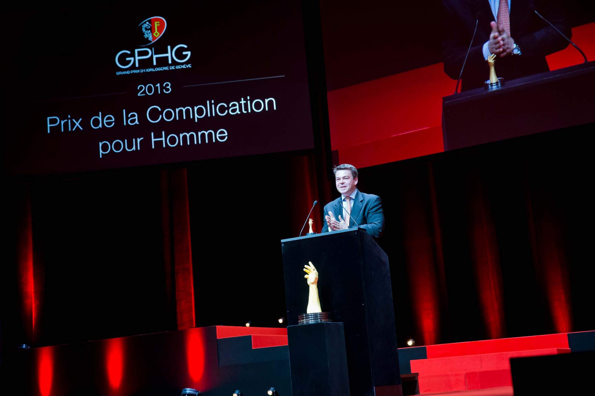 Speech of Romain Gauthier, founder of Romain Gauthier, winner of Men’s Complications Watch Prize 2013