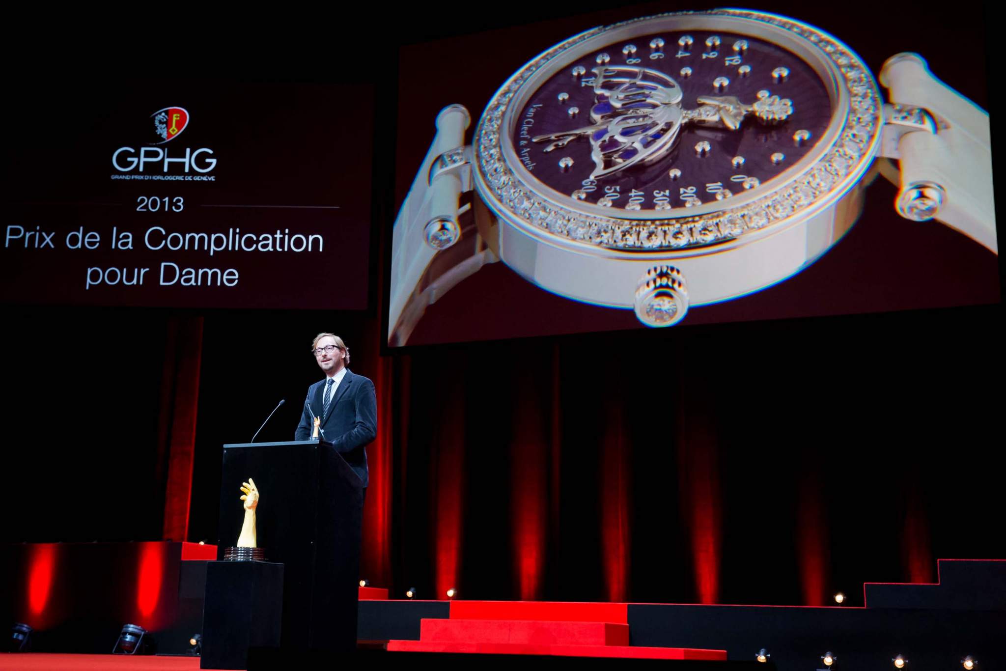 Speech of Nicolas Bos, CEO of Van Cleef &amp; Arpels, winner of the Ladies’ Complications Watch Prize 2013