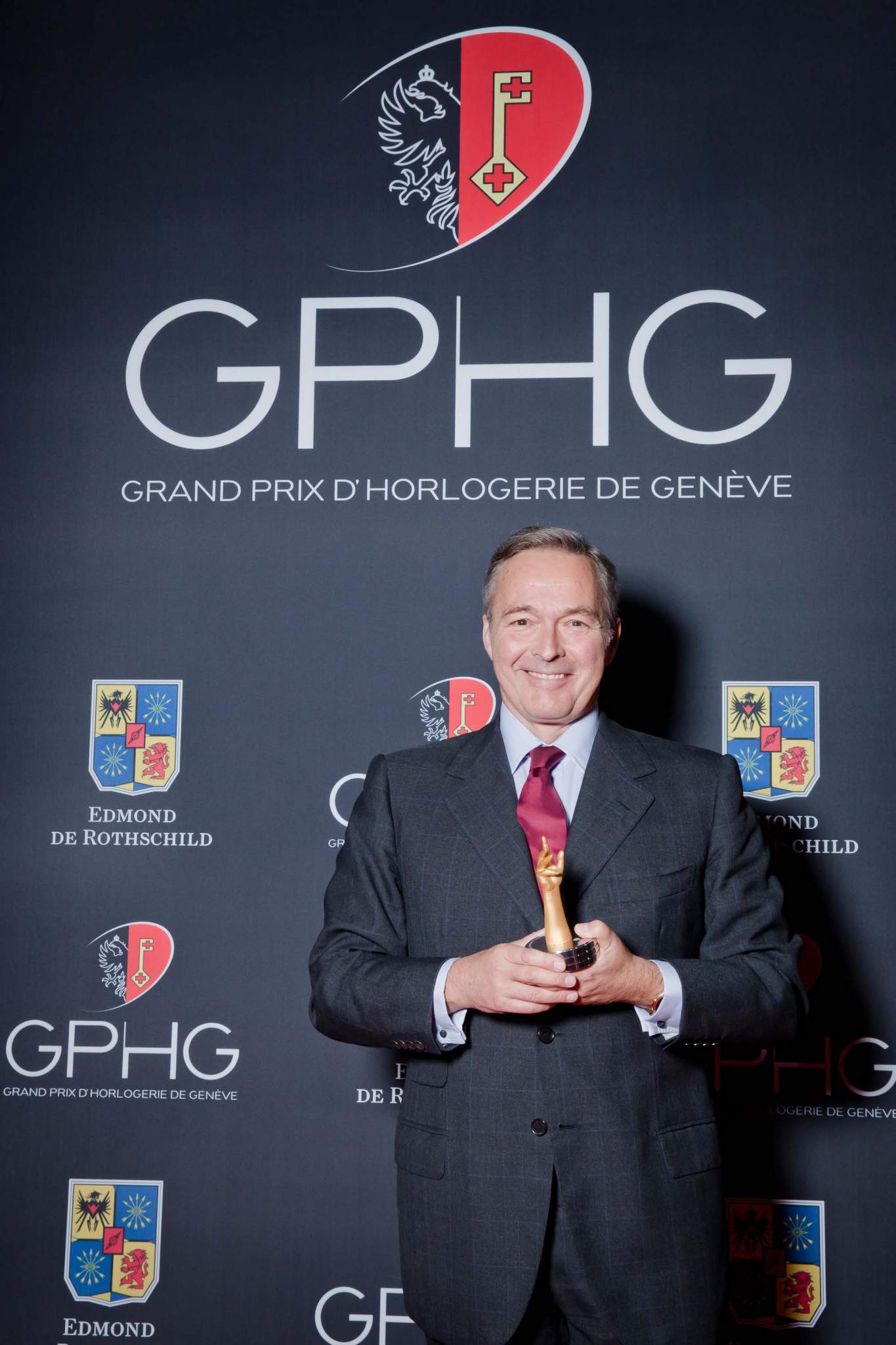 Karl-Friederich Scheufele, co-president of Chopard, winner of Jewellery Watch Prize 2013