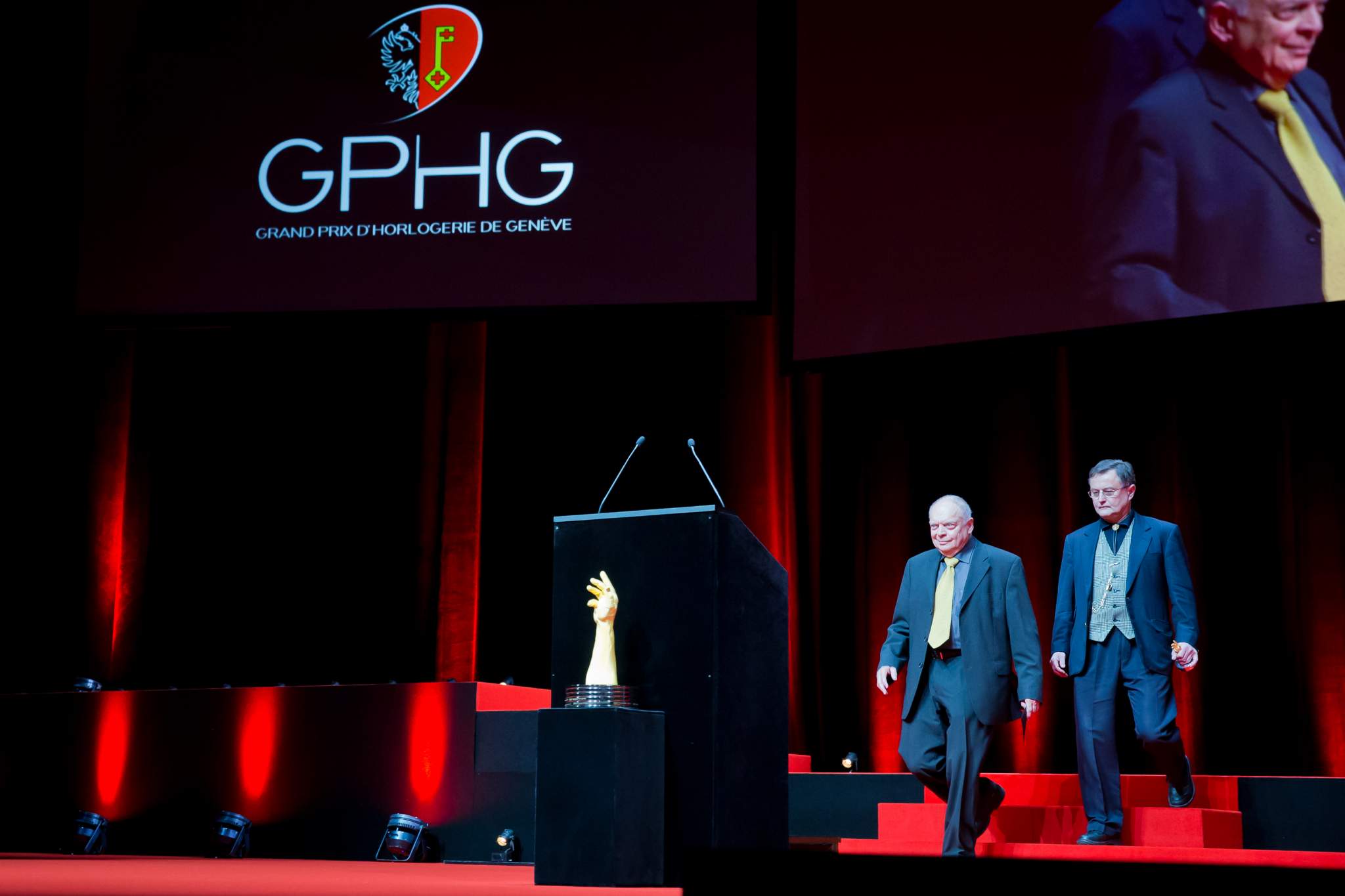 Antoine Simonin and Moritz Elsaesser, members of the Jury 2013