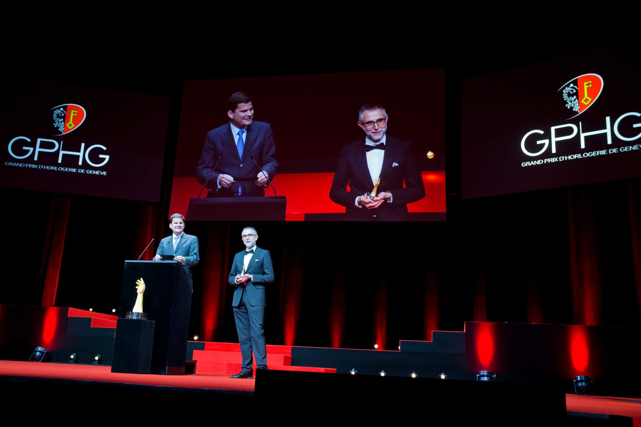Patrick Wehrli and Alexey Tarkhanov, members of the Jury 2013