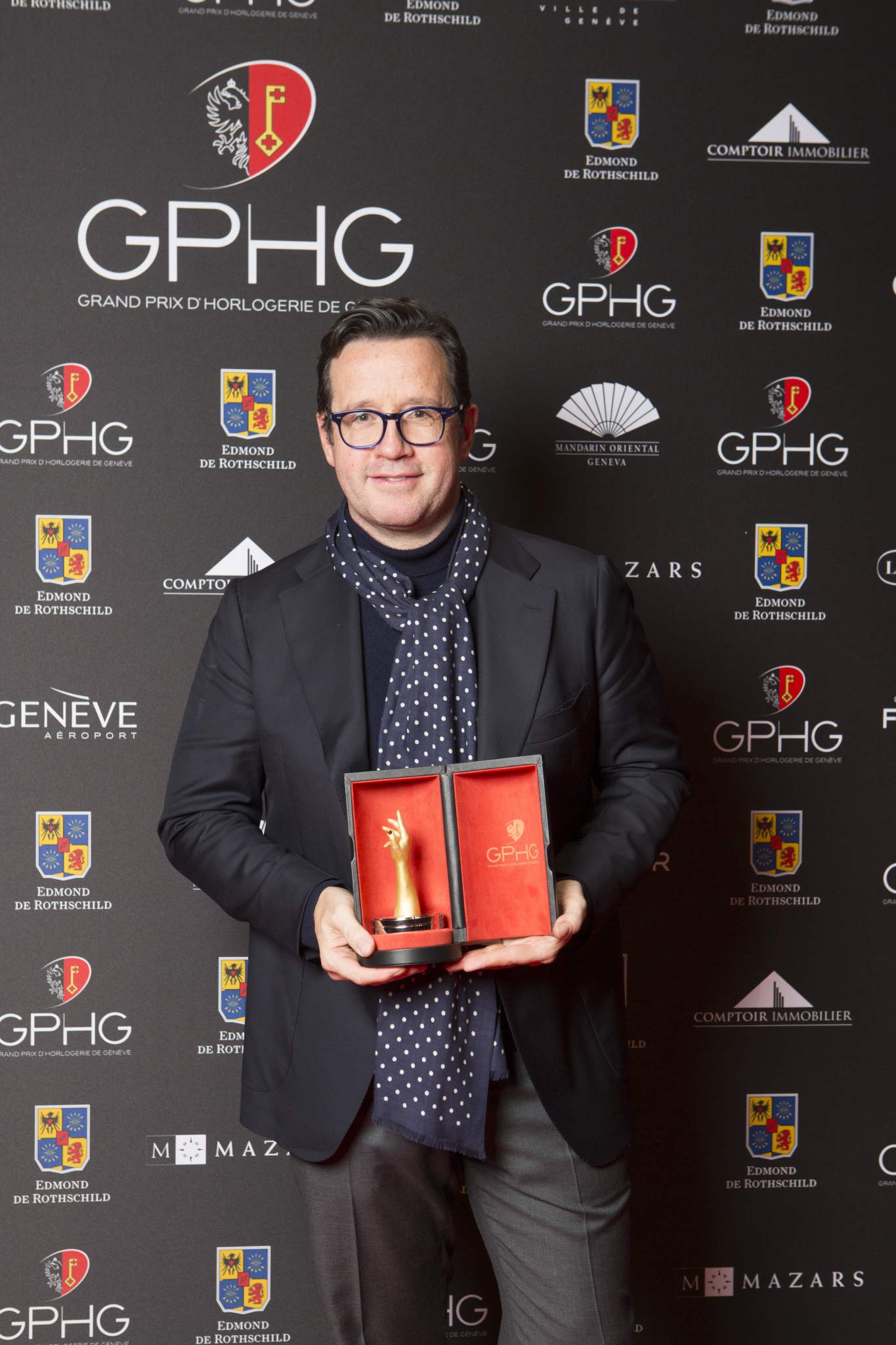 François Bennahmias (CEO of Audemars Piguet, winner of the Mechanical Exception Watch Prize 2016)