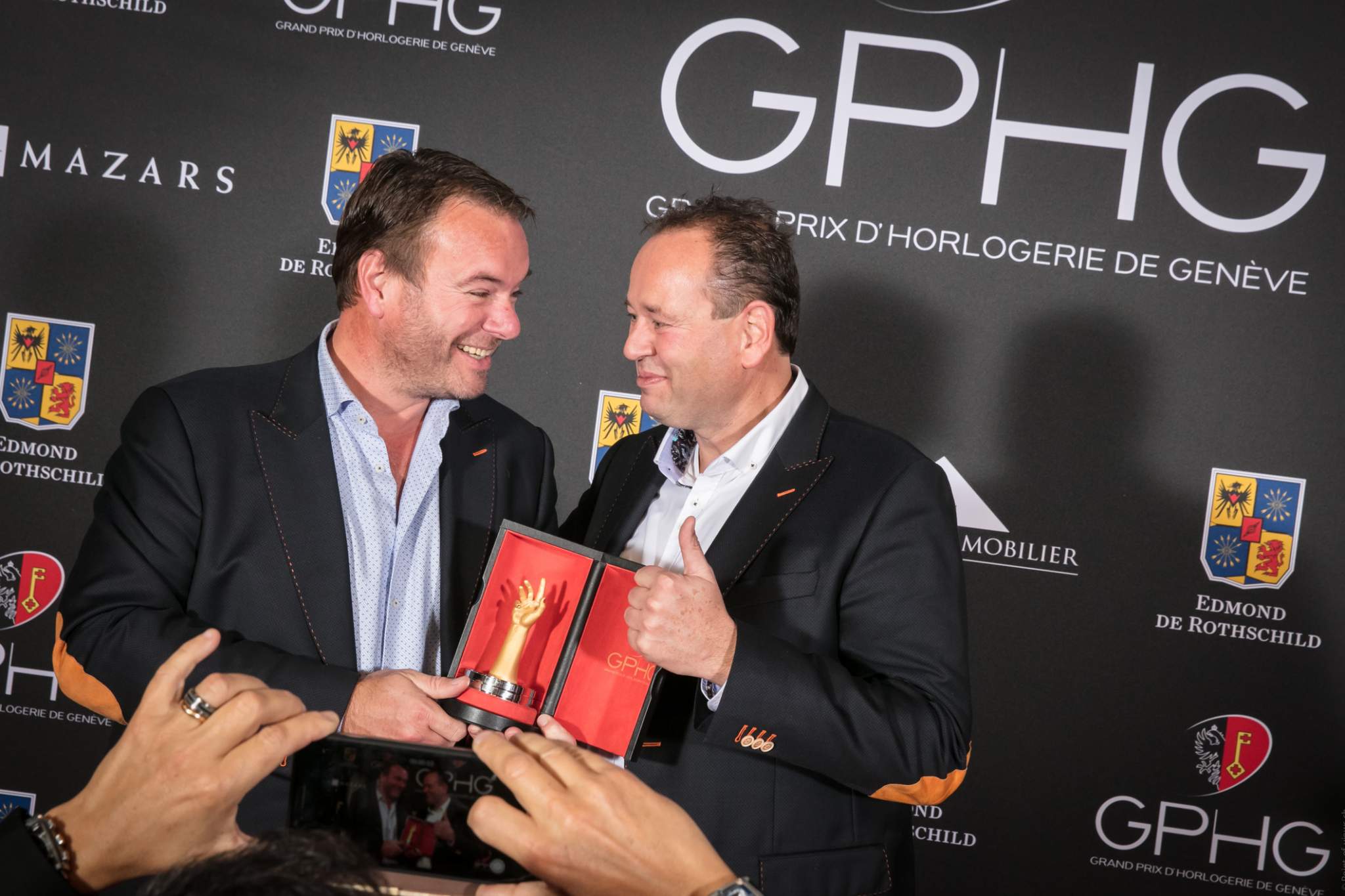 Tim and Bart Grönefeld (Co-founders of Grönefeld, winners of the Men’s Wazch Prize 2016)