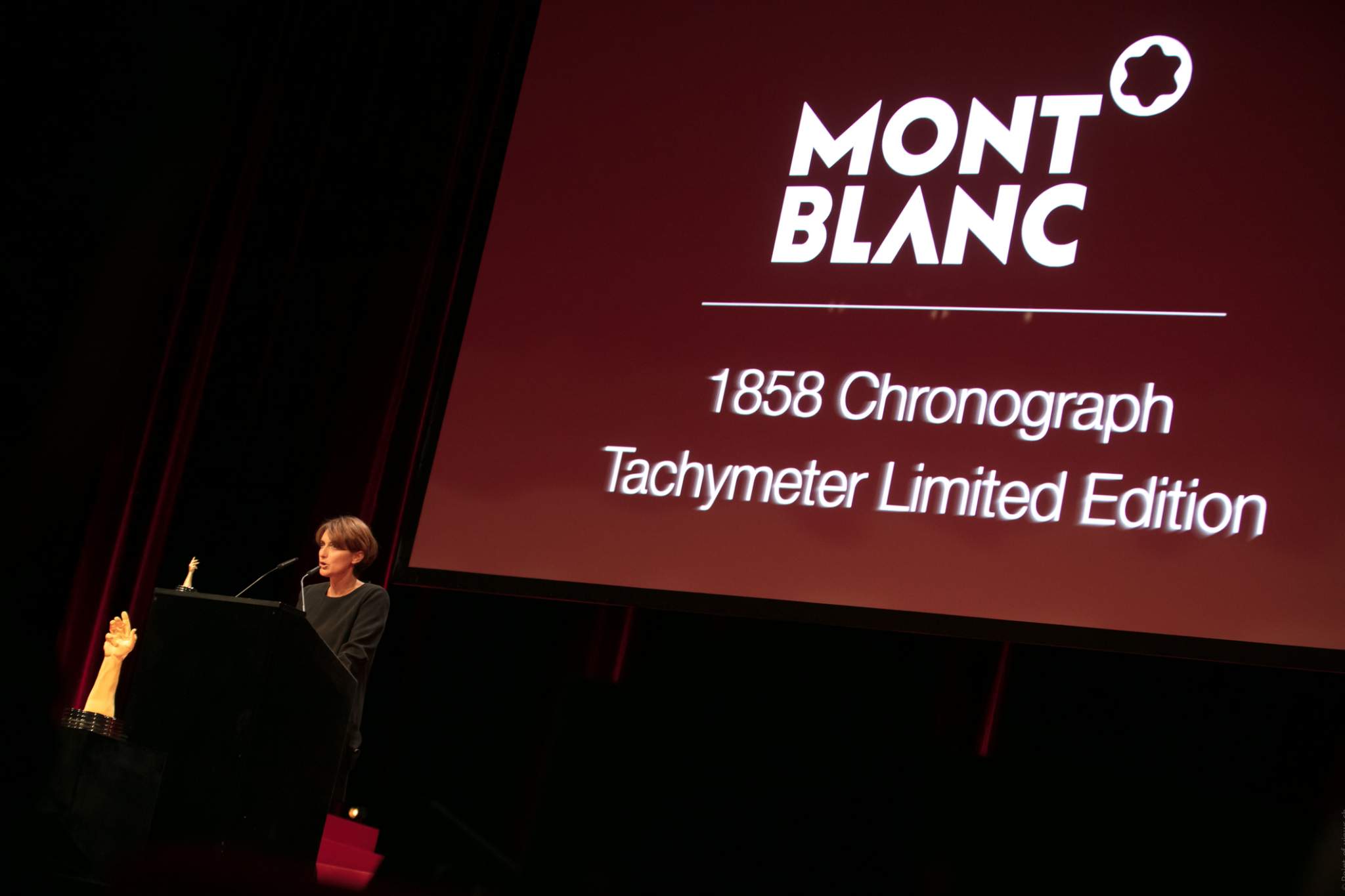 Delphine Favier (Managing Director of Montblanc Suisse, winner of the Chronograph Wazch Prize 2016)