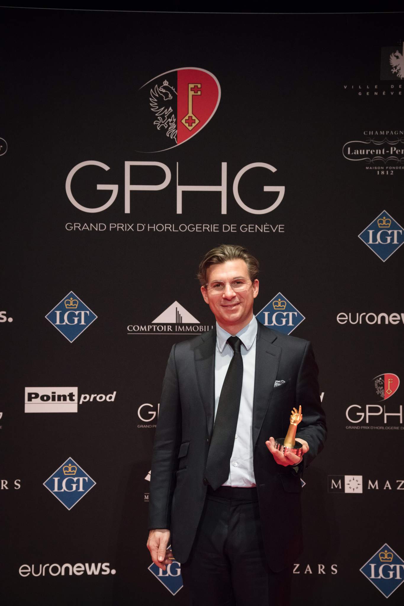 Louis Ferla (CEO of Vacheron Constantin, winner of the Mechanical Exception Watch Prize 2017)