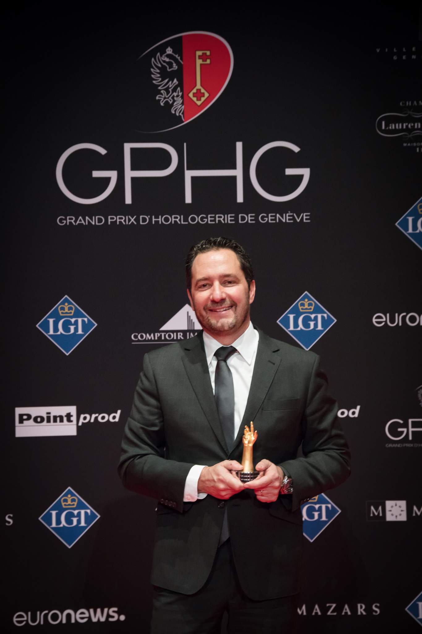 Julien Tornare (CEO of Zenith, winner of the Innovation Prize 2017)