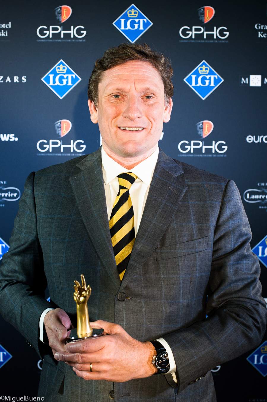 Stephen Forsey,Co-founder of Greubel Forsey, winner of the Mechanical Exception Watch Prize 2018