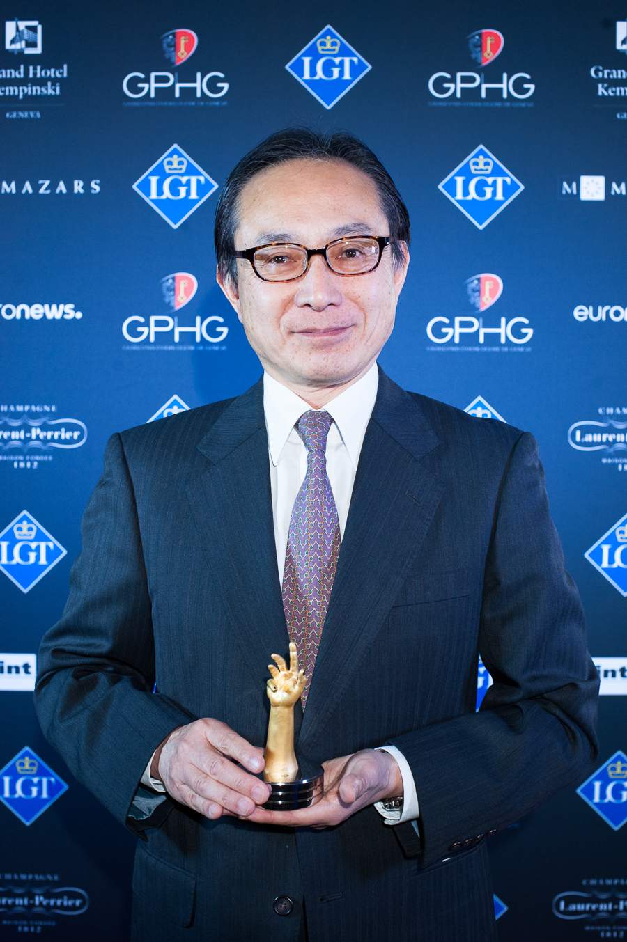 Atsushi Kaneko, Director of Seiko Watch Corporation, winner fo the Sports Watch Prize 2018