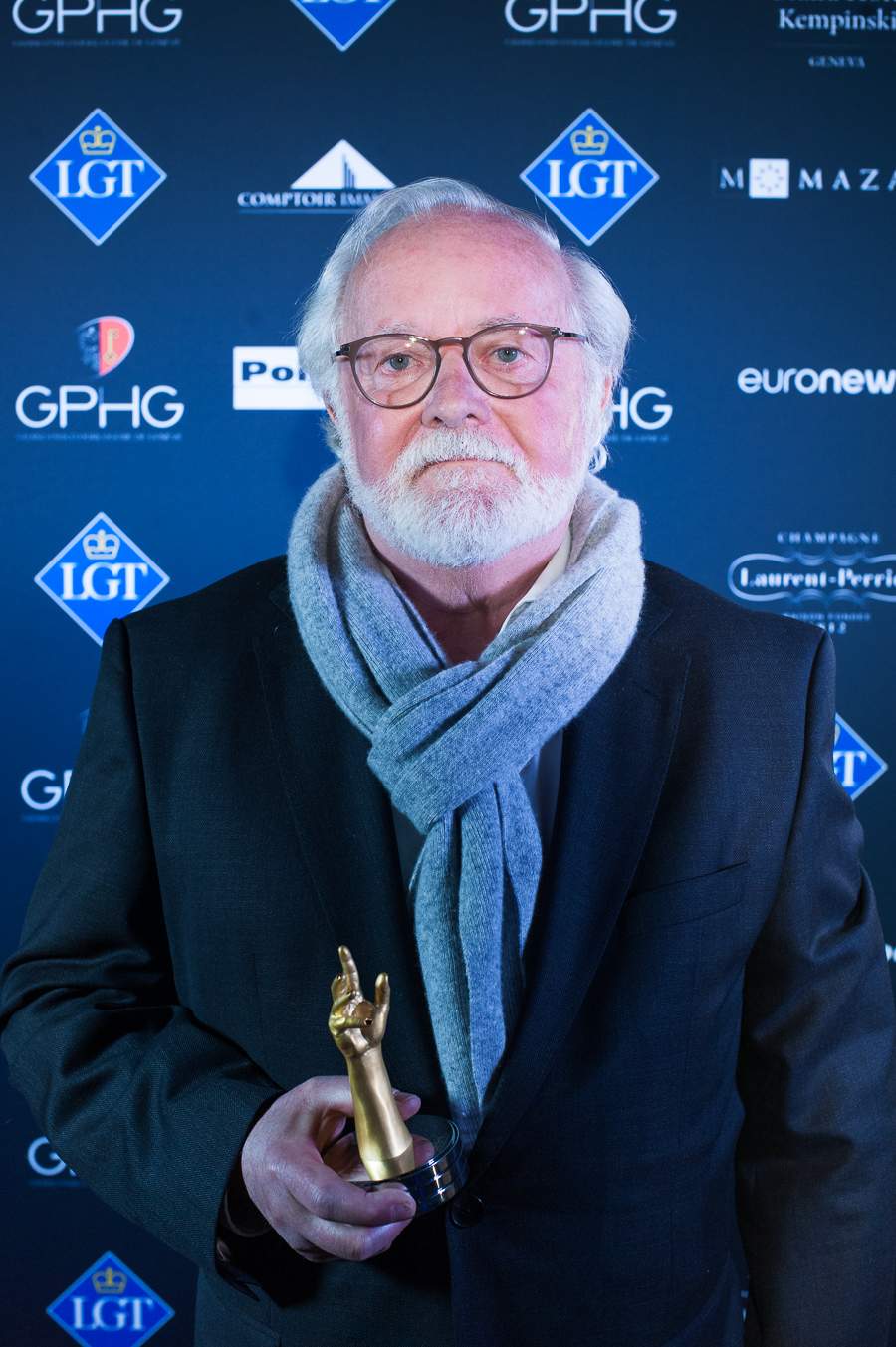Laurent Ferrier, Founder, winner of the Men’s Complication Watch Prize 2018