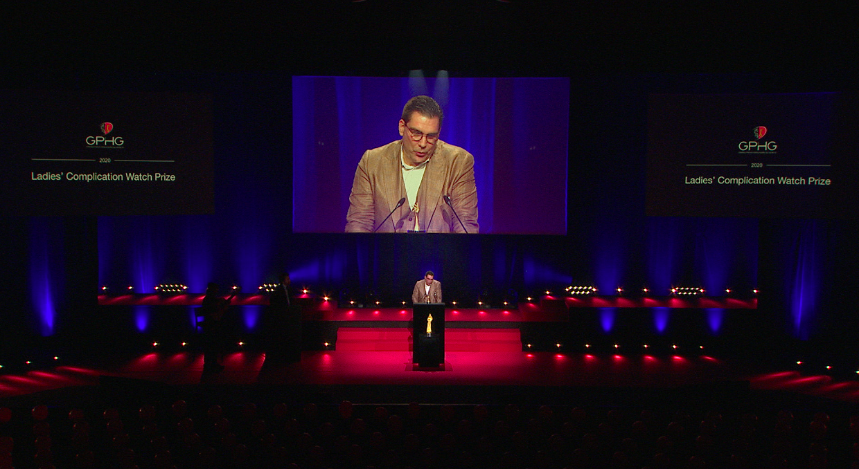 Patrick A. Ulm, CEO de Charles Girardier, lauréat du Prix de la Complication pour Dame 2020