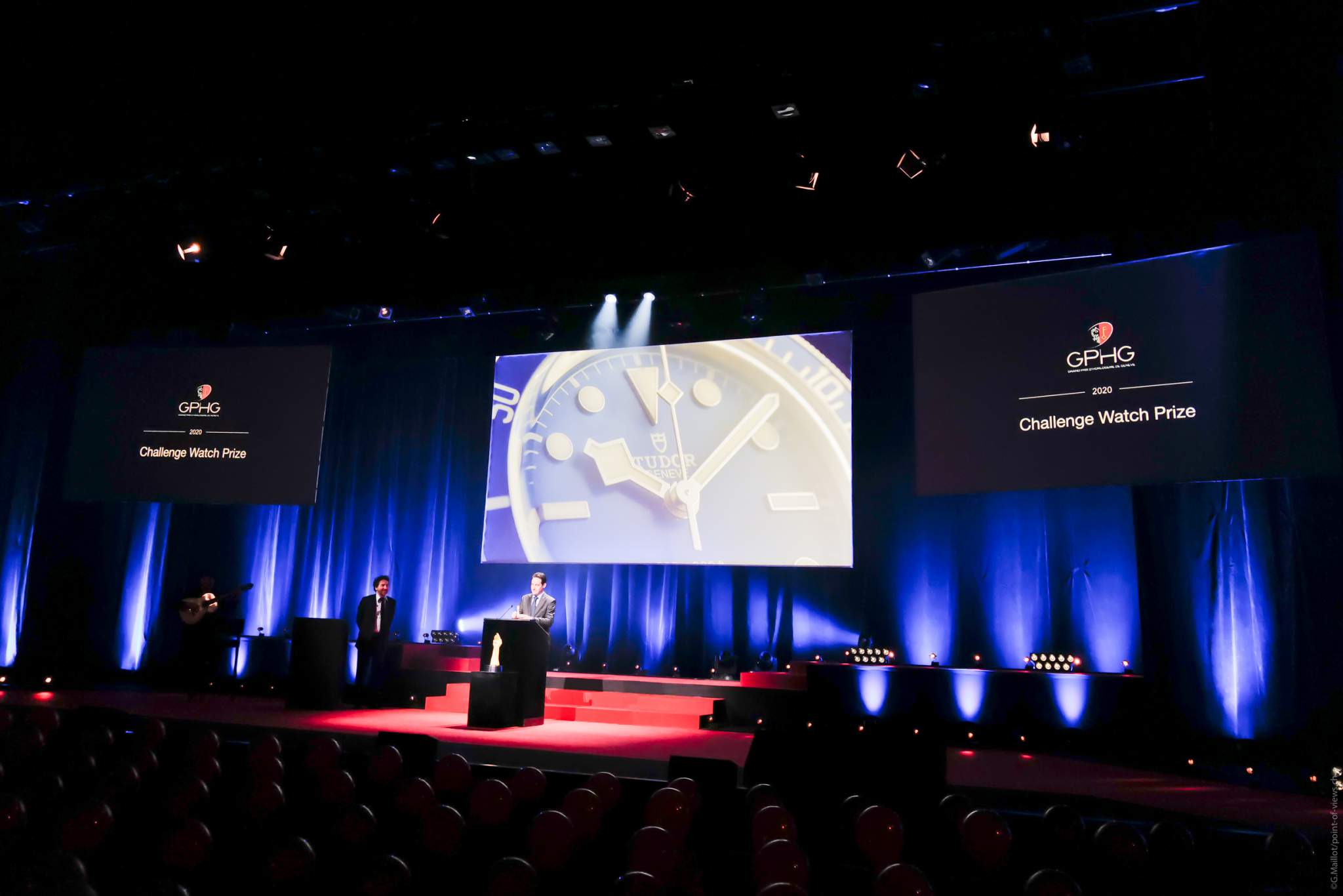 Roland Enderli, Tudor Watches Commercial director, winner of the Challenge Watch Prize 2020