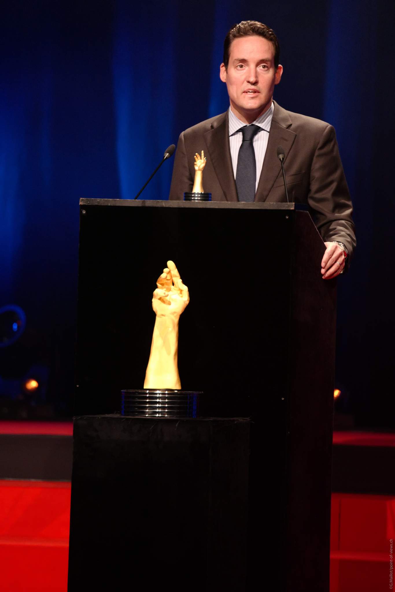 Roland Enderli, Tudor Watches Commercial director, winner of the Challenge Watch Prize 2020
