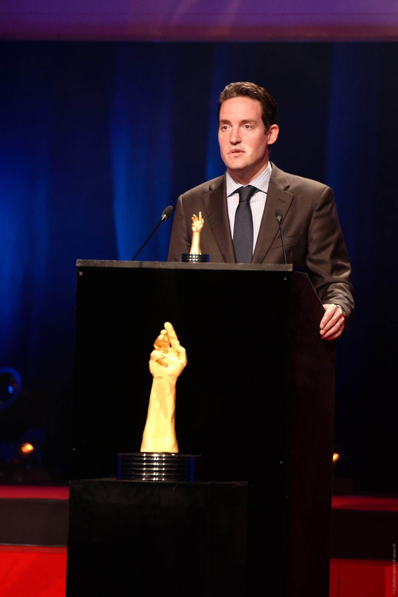Roland Enderli, Tudor Watches Commercial director, winner of the Challenge Watch Prize 2020