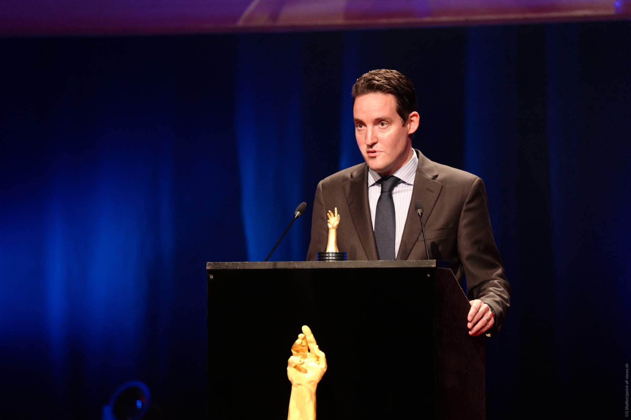 Roland Enderli, Tudor Watches Commercial director, winner of the Challenge Watch Prize 2020