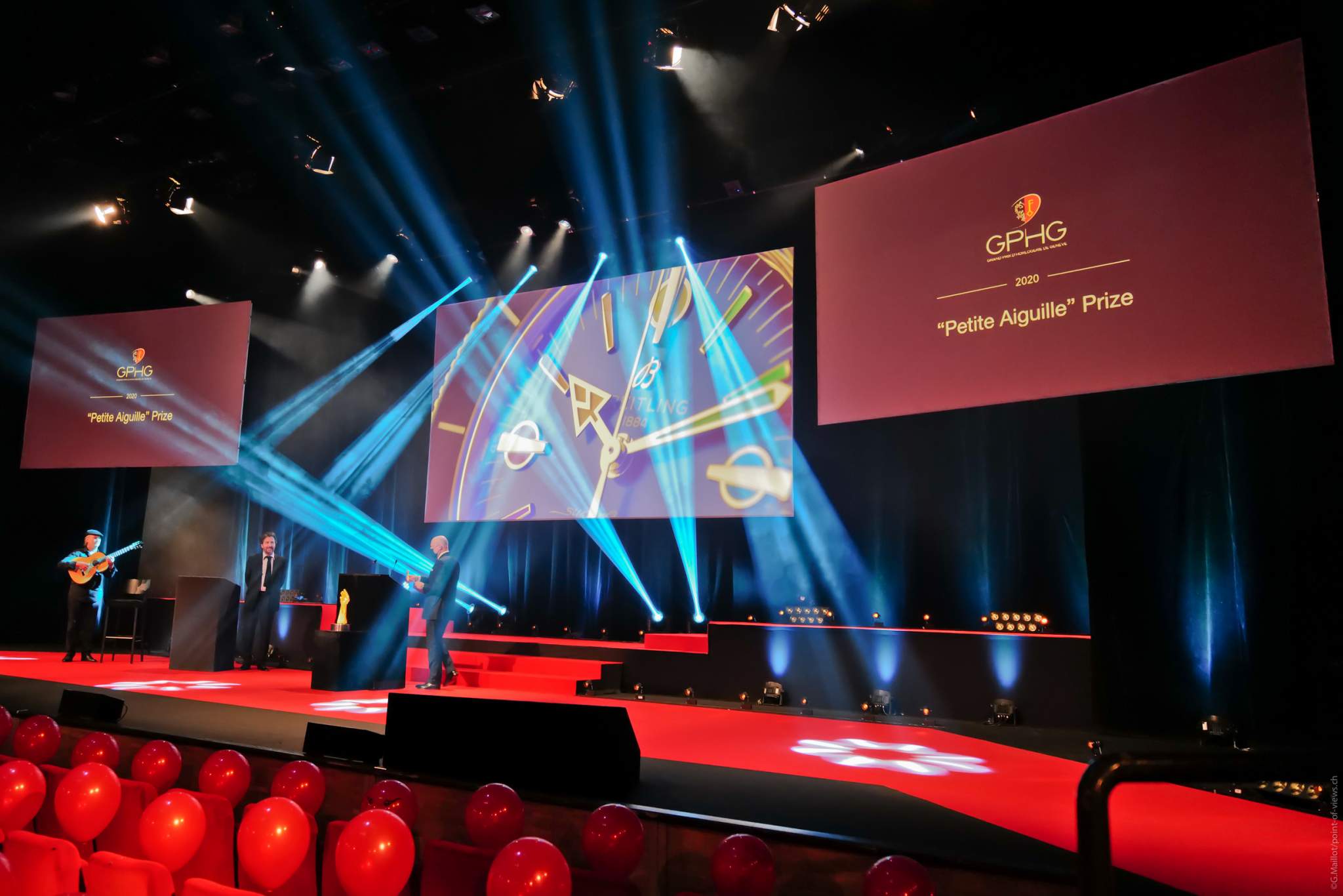 Georges Kern, CEO de Breitling, lauréat du Prix de la Petite Aiguille 2020