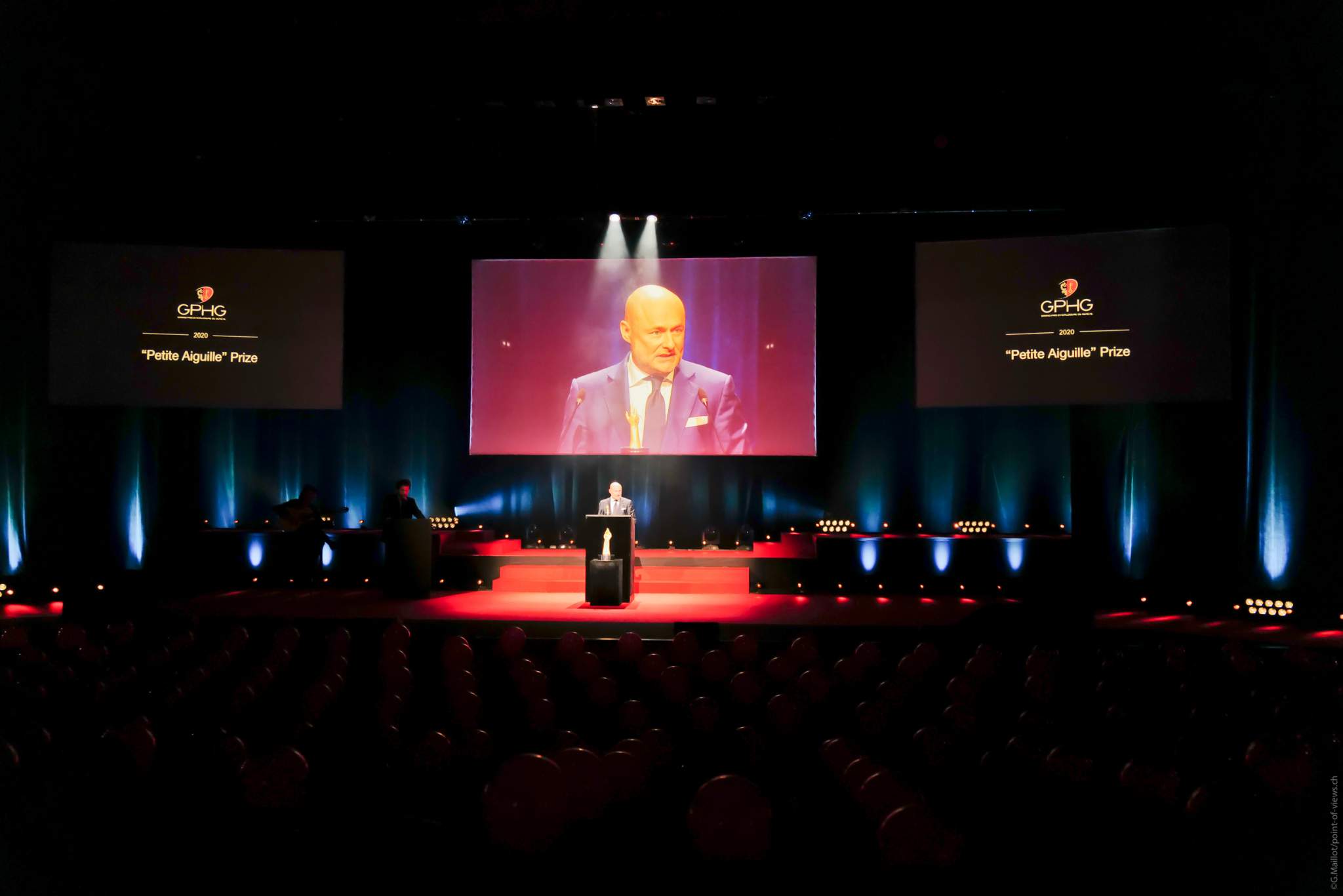 Georges Kern, CEO de Breitling, lauréat du Prix de la Petite Aiguille 2020