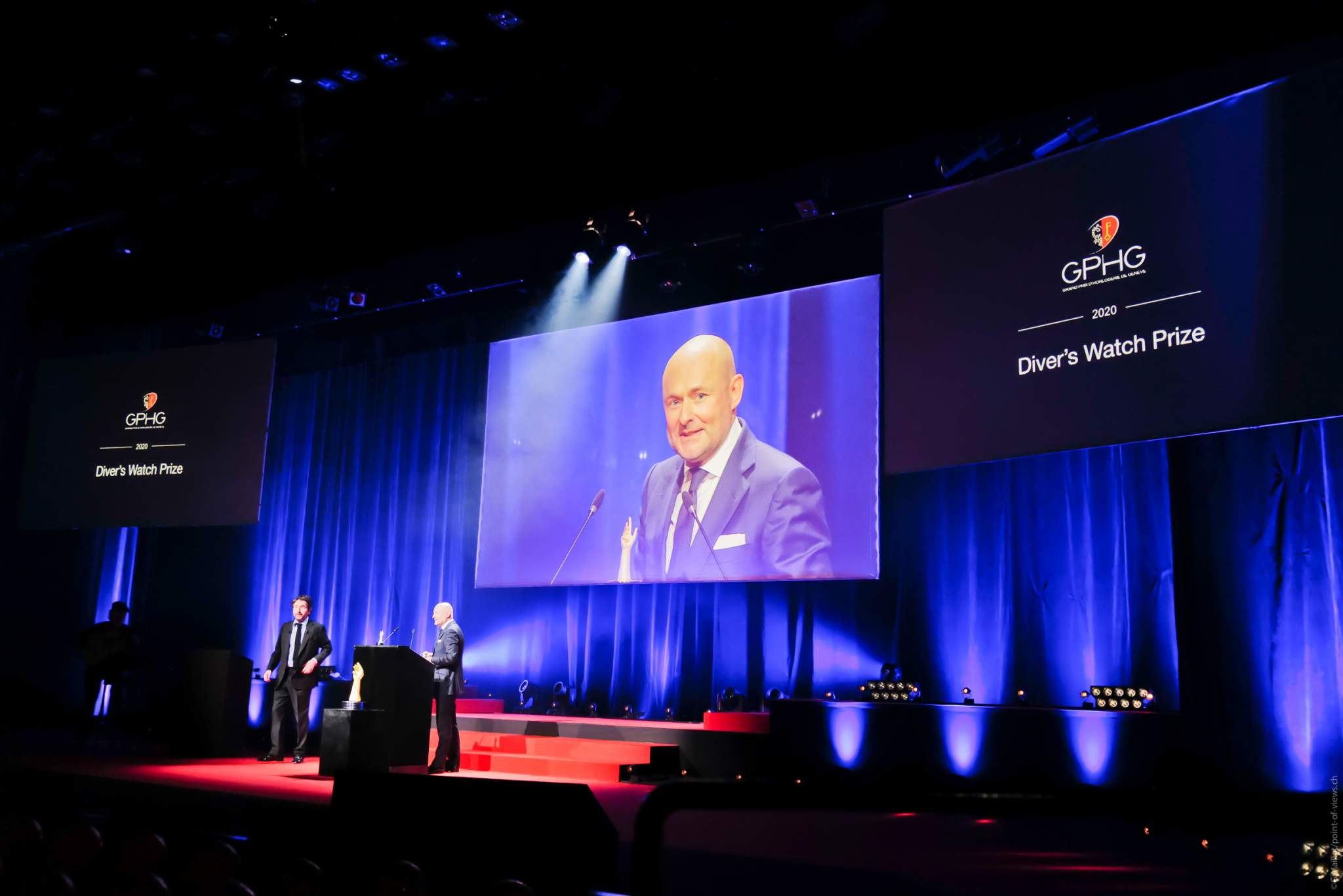 Georges Kern, CEO de Breitling, lauréat du Prix de la Montre de Plongée 2020