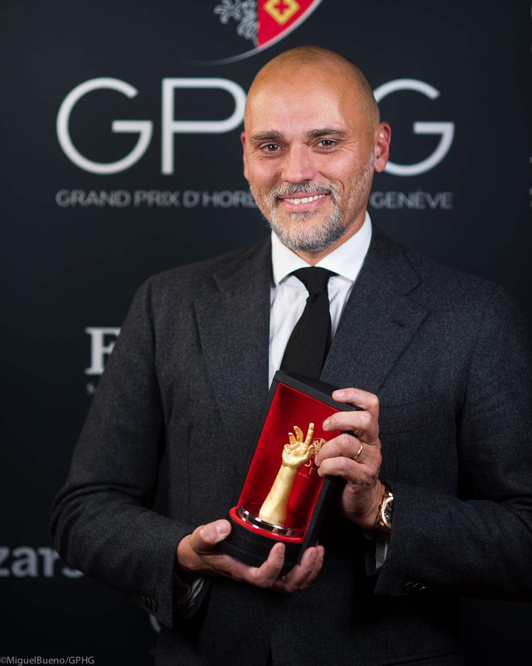 Antoine Pin,  CEO Watch division Bulgari, winner of the Jewellery Watch Prize 2022