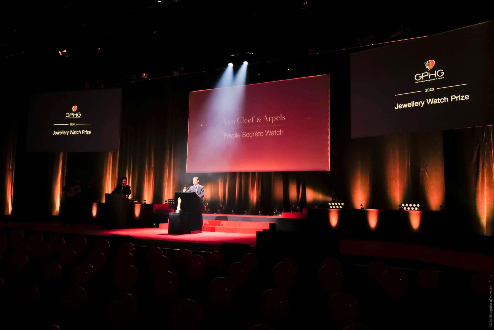 Eric de Rocquigny, Directeur des Opérations et des Métiers de Van Cleef &amp; Arpels, lauréat du Prix de la Montre Joaillerie 2020