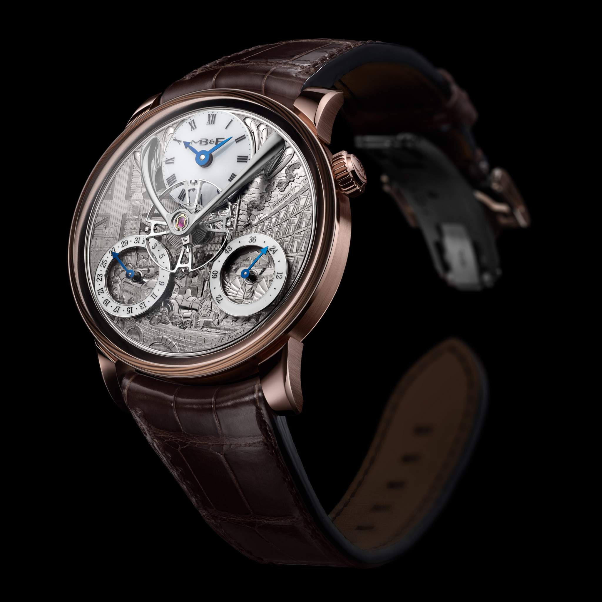 MB&amp;F, LM SE Eddy Jaquet &#039;Around the World in Eighty Days&#039;, winning watch of the Artistic Crafts Watch Prize 2021