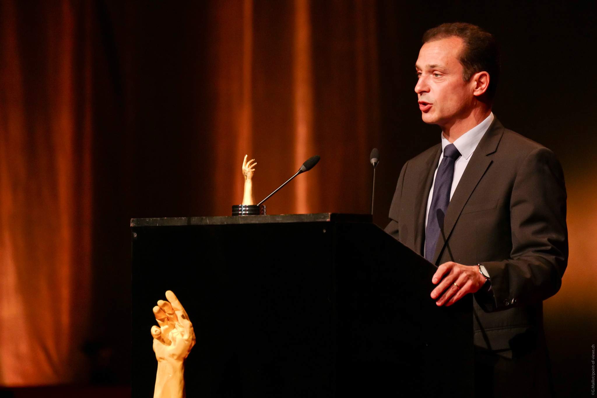 Eric de Rocquigny, Directeur des Opérations et des Métiers de Van Cleef &amp; Arpels, lauréat du Prix de la Montre Joaillerie 2020