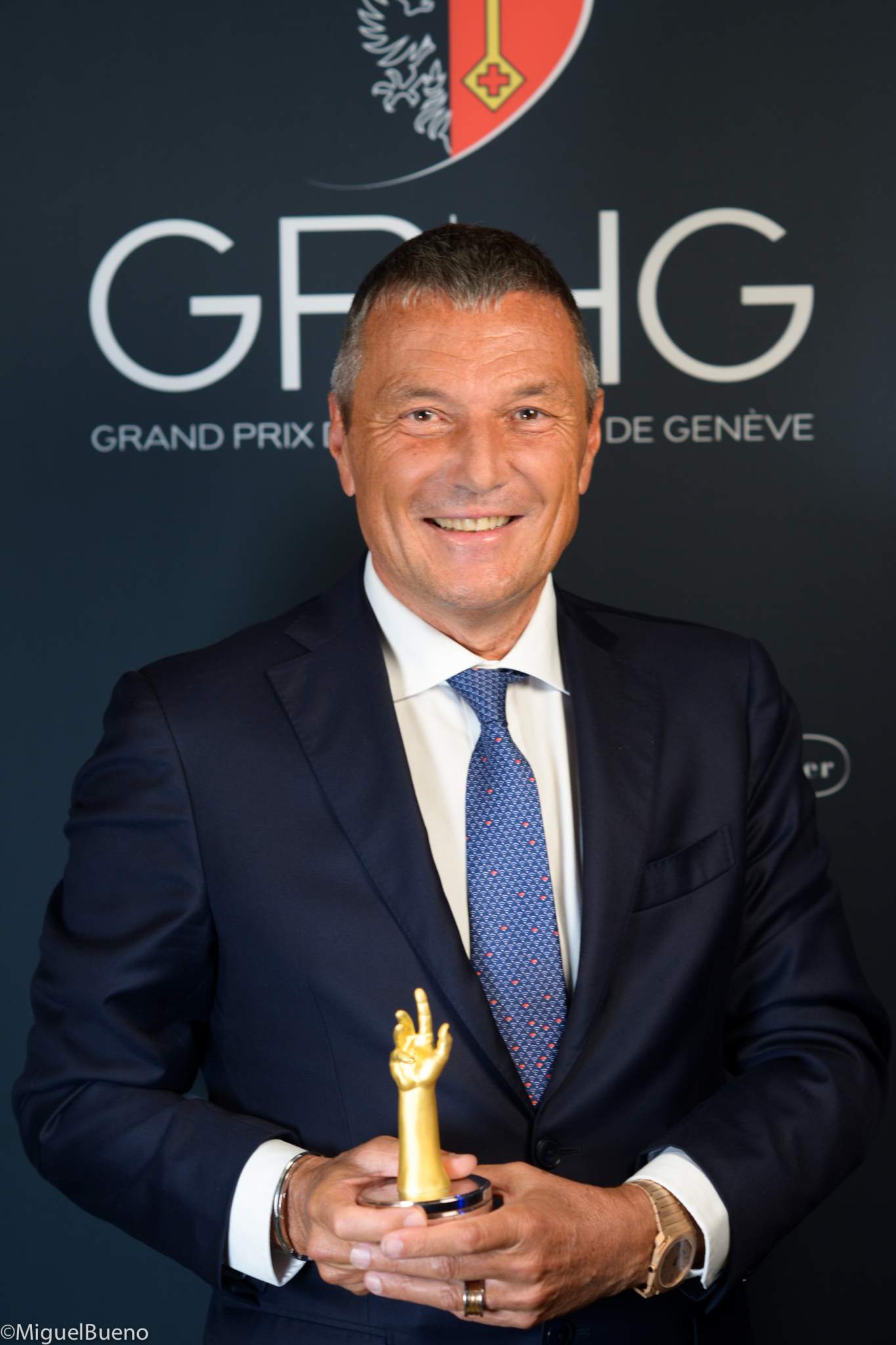 CEO of Bulgari, winner of the Chronograph Watch Prize 2019