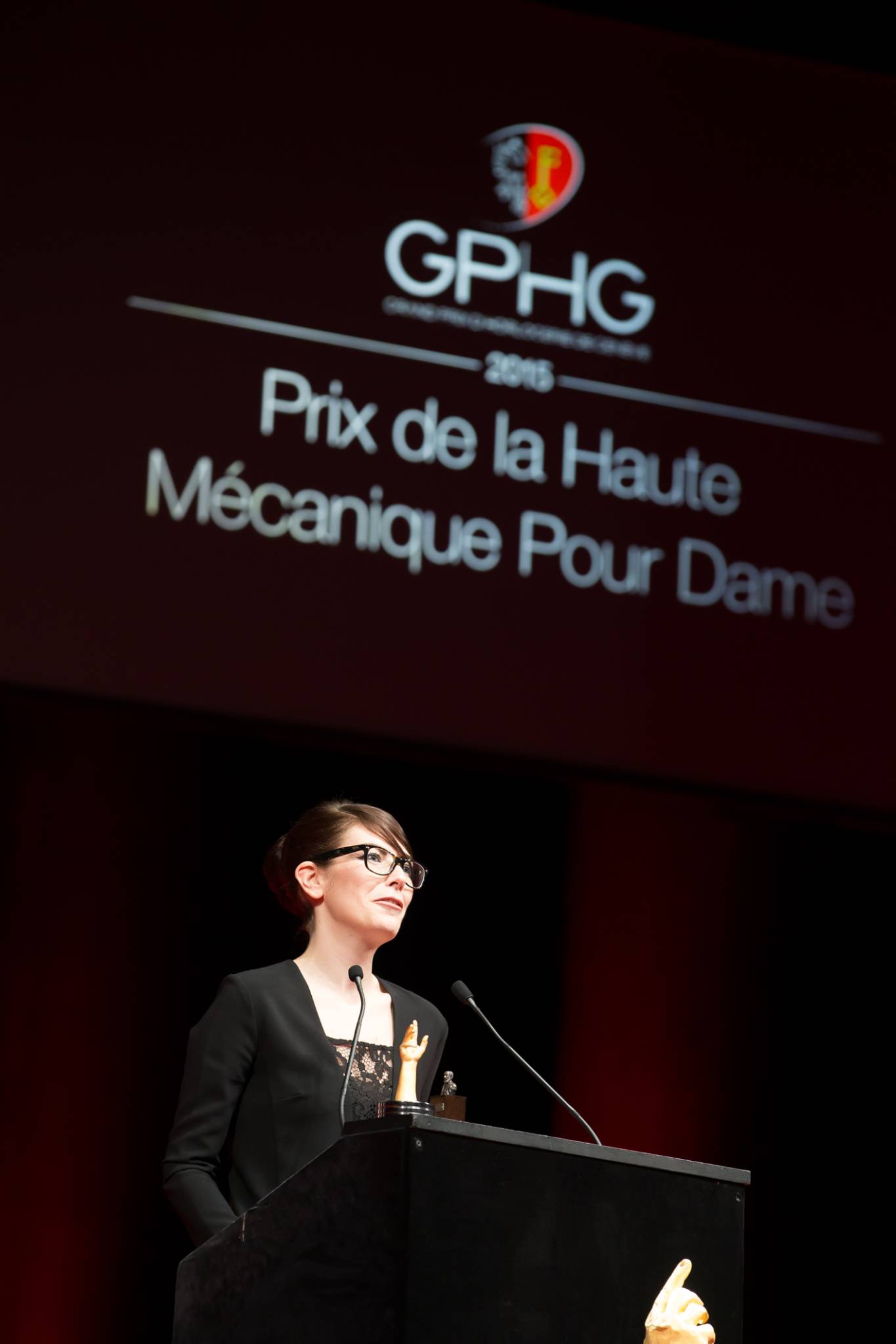Aurélie Picaud (Timepieces Director of Fabergé, winner of the Ladies’ High-Mech Watch Prize 2015)