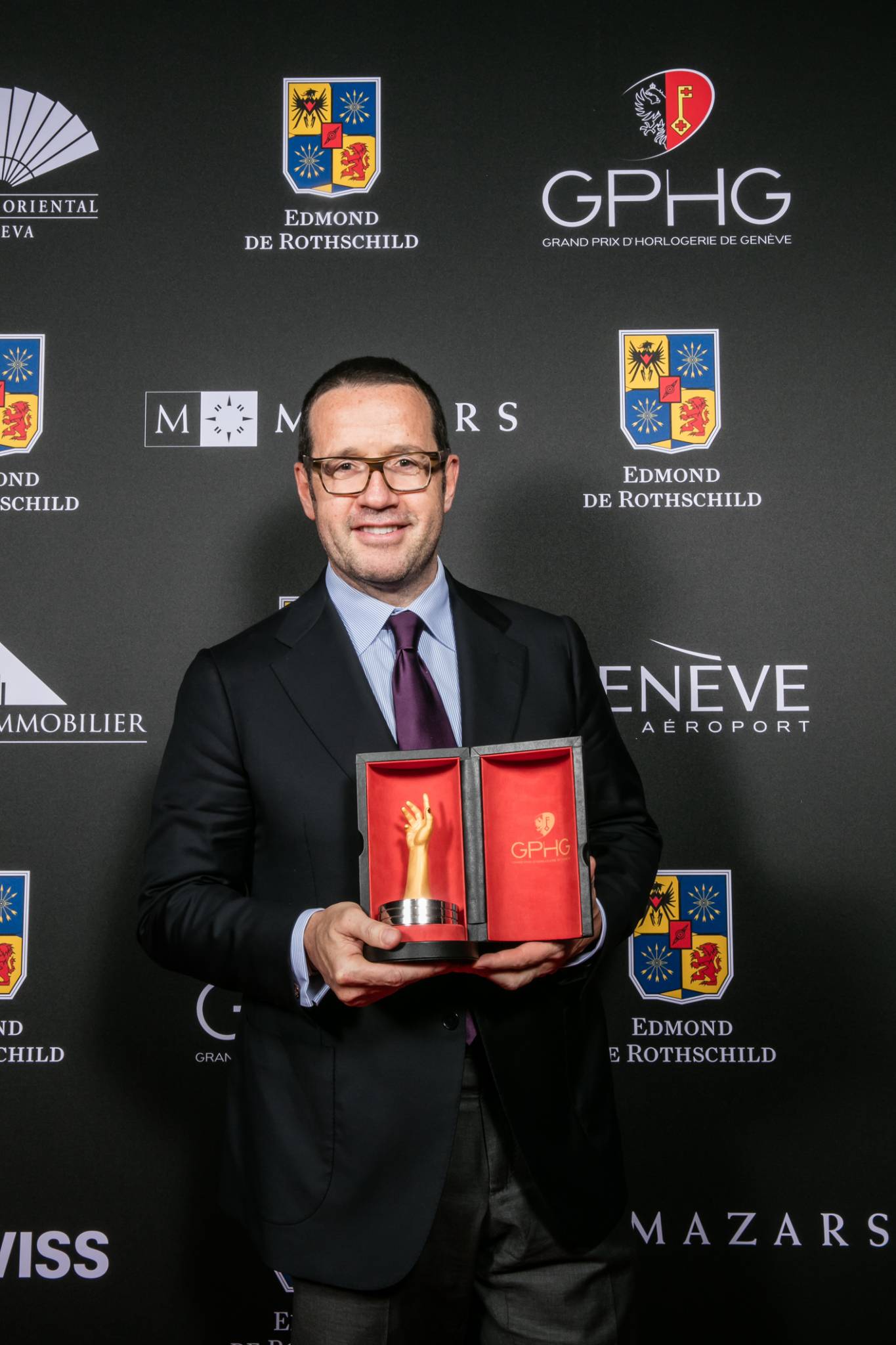 François Bennahmias (CEO of Audemars Piguet, winner of the Jewellery Watch Prize 2015)
