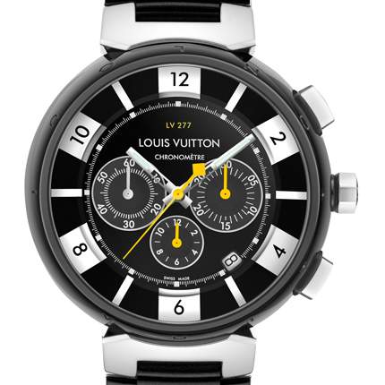 Watch Louis Vuitton Black in Steel - 31147447
