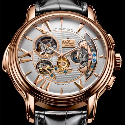 Zenith minute repeater clearance