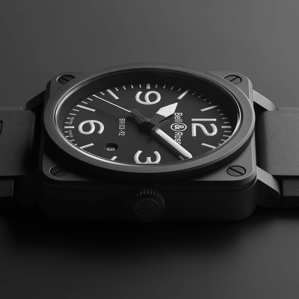 BR03-92 Ceramic Black Matte | GPHG