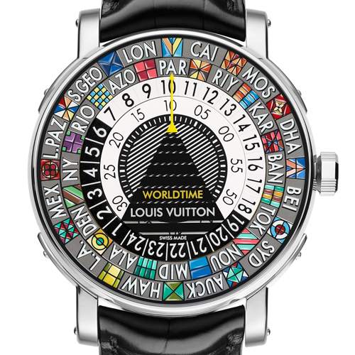 Louis Vuitton 'time zone' watch appeals to world travelers