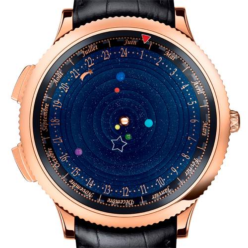 montre van cleef planetarium