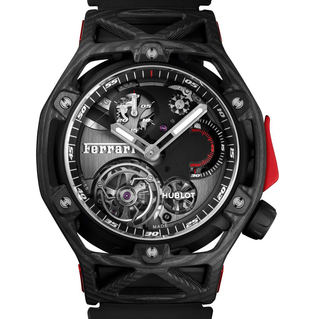Techframe Ferrari Tourbillon Chronograph Gphg The new hublot techframe ferrari tourbillon chronograph watch for baselworld 2017 with images, price, background, specs, & our expert analysis. techframe ferrari tourbillon