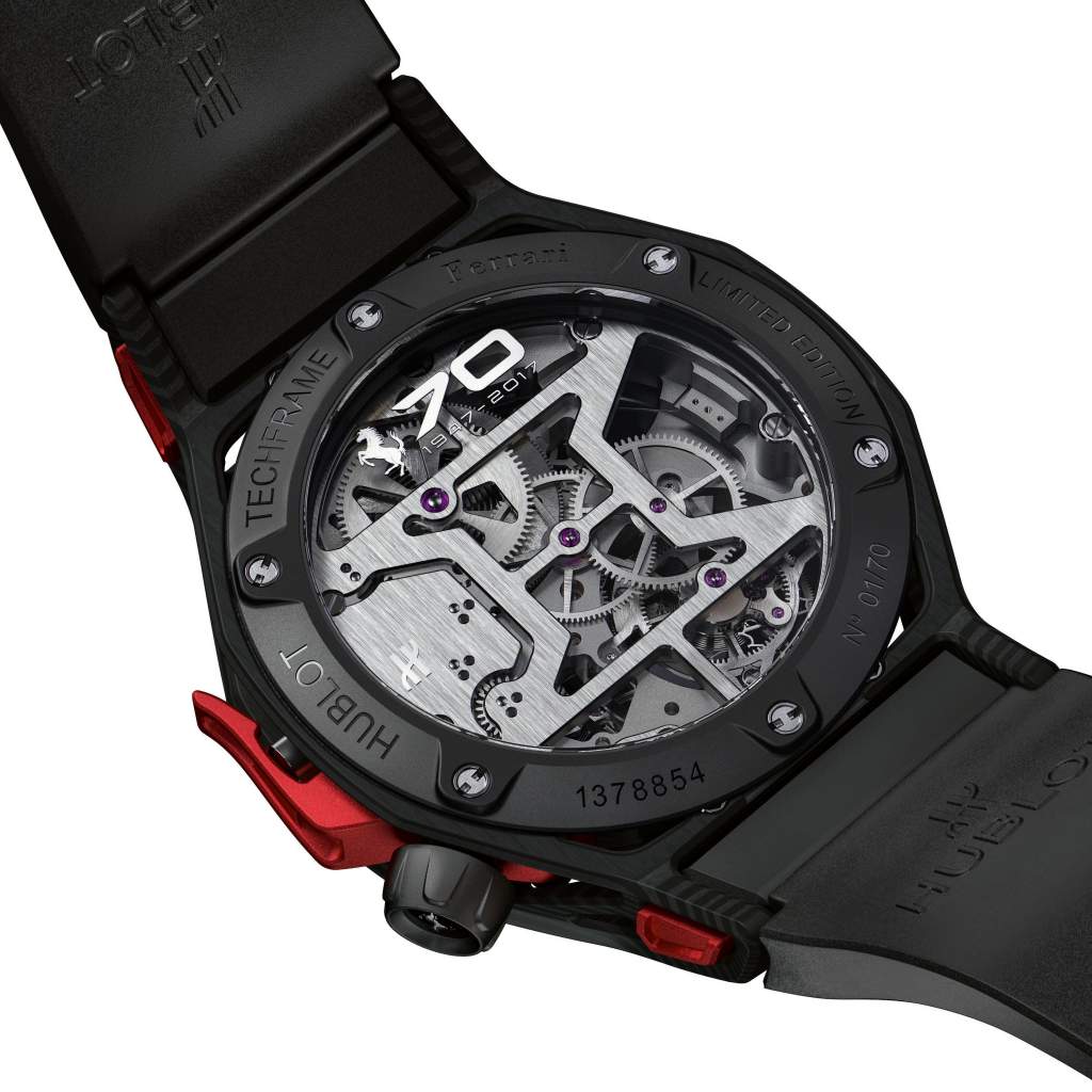 ferrari tourbillon chronograph watch