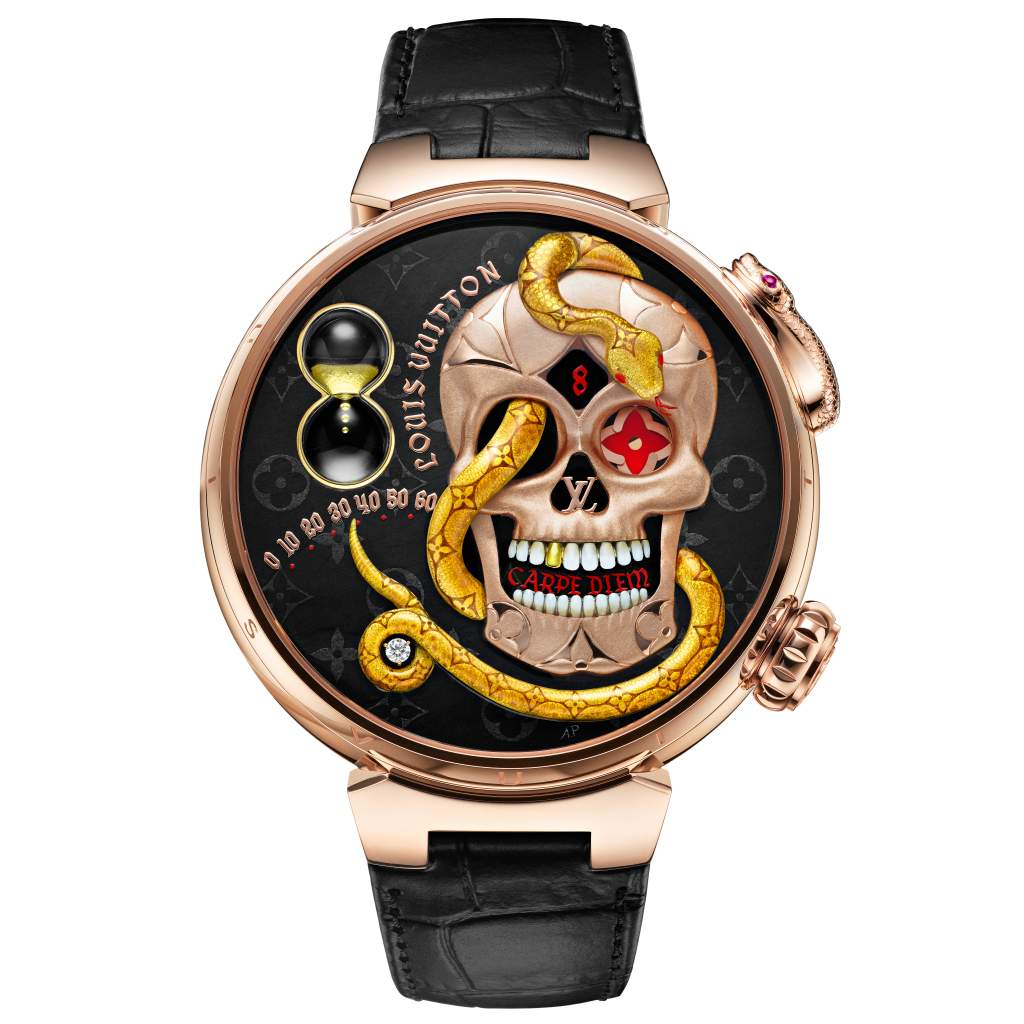 Louis Vuitton Reveals Its Subversive Style With The Tambour Carpe Diem Watch