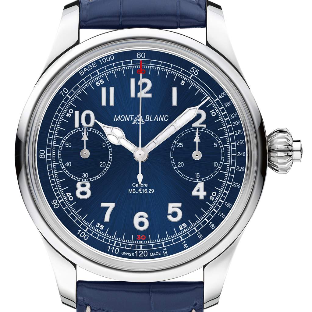 montblanc 1858 chronograph tachymeter