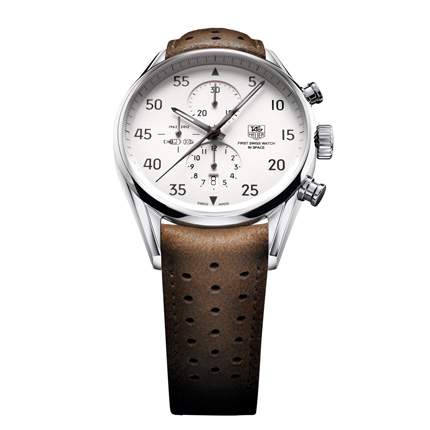 Chronograph Tag Heuer Space Watch First Swiss Watch In Space