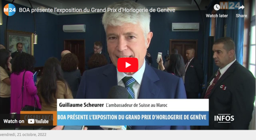 BOA présente l’exposition du Grand Prix d’Horlogerie de Genève