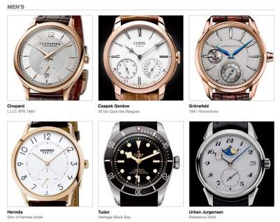 Watch  Collecting Lifestyle - News: The Grand Prix d'Horlogerie de Genève Unveils the Preselection for 2016. Time To Vote Online
