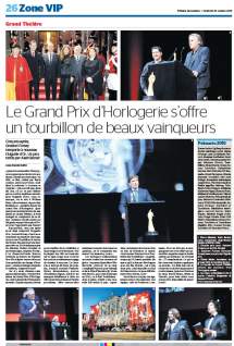 tdg - Le Grand Prix d’Horlogerie s’offre un tourbillon de beaux vainqueurs