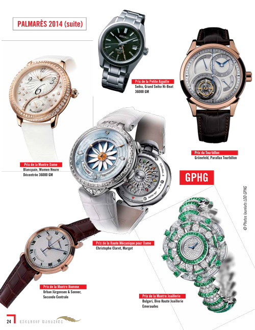 GPHG 2014 Exclusif magazine